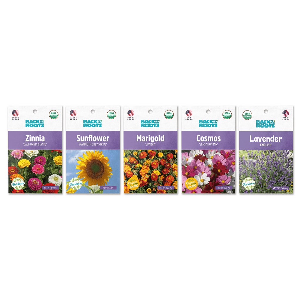 Organic Flower 5-Pack – Back to the Roots